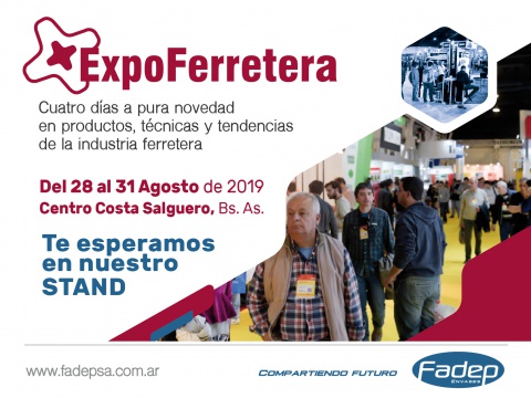 Fadep Presente en Expo Ferretera 2019
